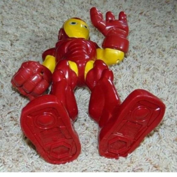 Kids Ironman Toy Talking & Light Up Hasbro Marvel Iron Man with Wings Vintage - Picture 4 of 7